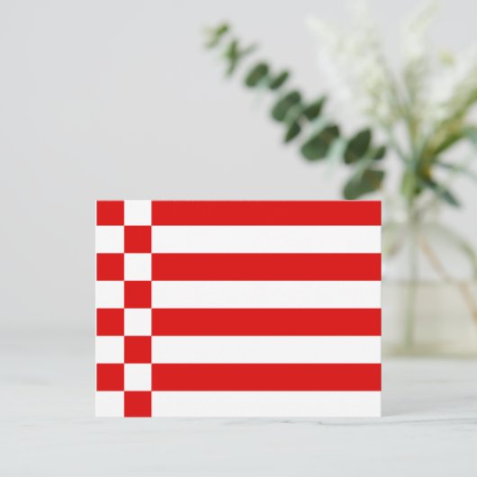 Drapeau de la carte postale de Brême (Debout devant)