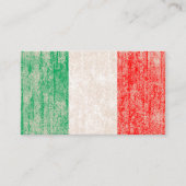 drapeau de la carte punch italienne (Devant)