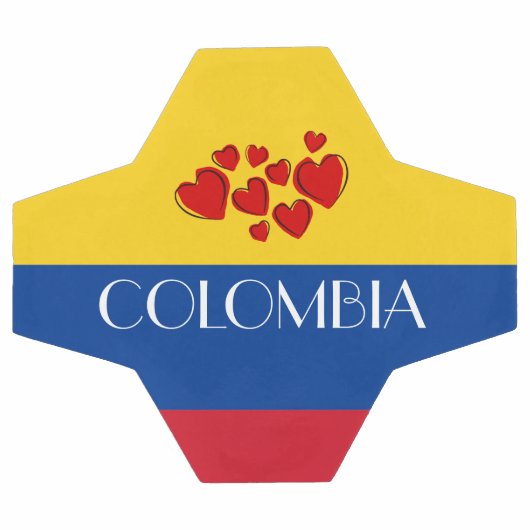 Drapeau de la Colombie (Plat)