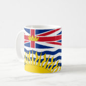 Drapeau de la Colombie-Britannique Mug (Devant gauche)