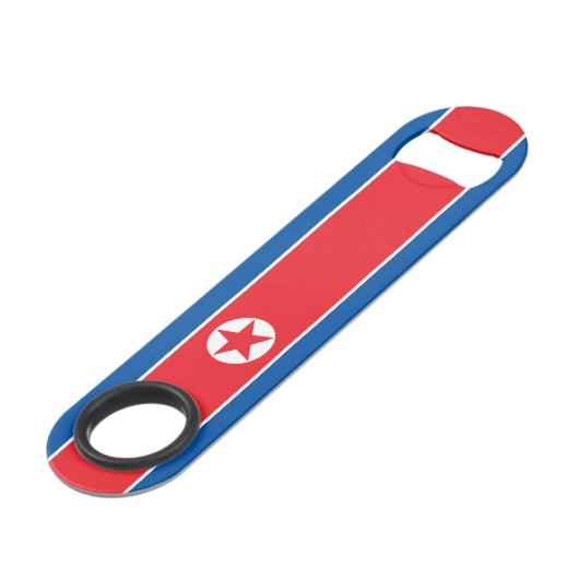 Drapeau de la Corée du Nord (Dos Angle)