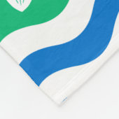 Drapeau de la couverture en polaire Cumberland (Coin)