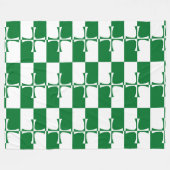 Drapeau de la couverture en polaire de Kirkcudbrig (Devant (Horizontal))