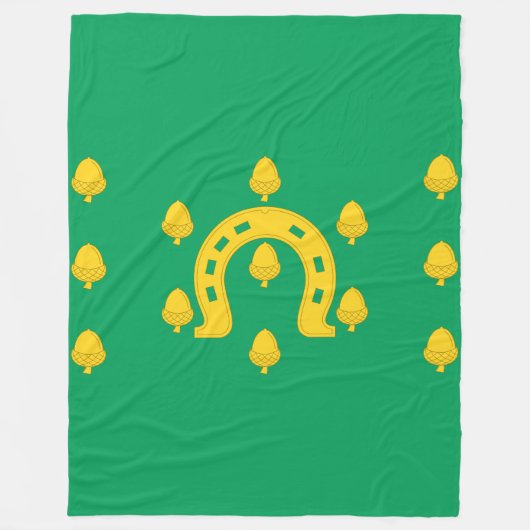 Drapeau de la couverture en polaire de Rutland (Devant)
