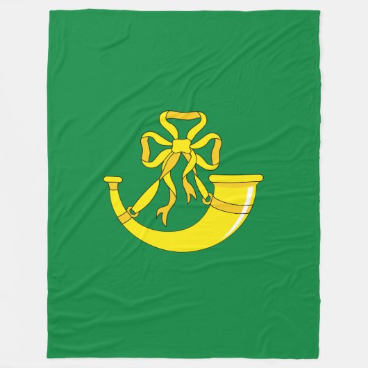 Drapeau de la couverture en polaire Huntingdonshir (Devant)