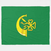 Drapeau de la couverture en polaire Huntingdonshir (Devant (Horizontal))