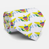 Drapeau de la Cravate des îles Vierges (Roulé)