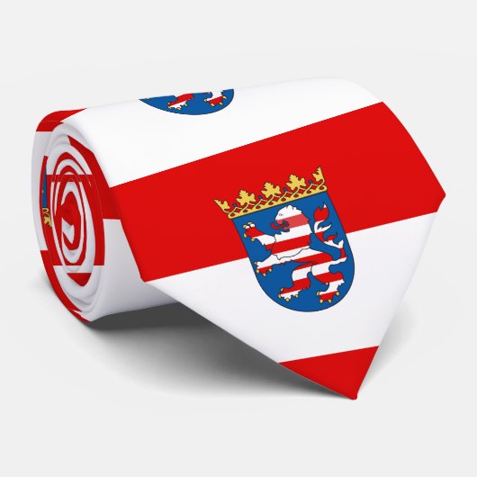 Drapeau de la Cravate Hesse (Roulé)
