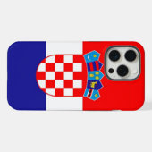 Drapeau de la Croatie (Verso Horizontal)