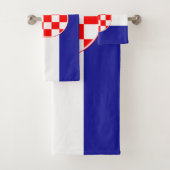 Drapeau de la Croatie (En situation)