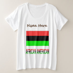 Drapeau de la Diaspora Afro-Américaine Personnalis