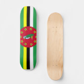 Drapeau de la Dominique Skateboard (Recto)