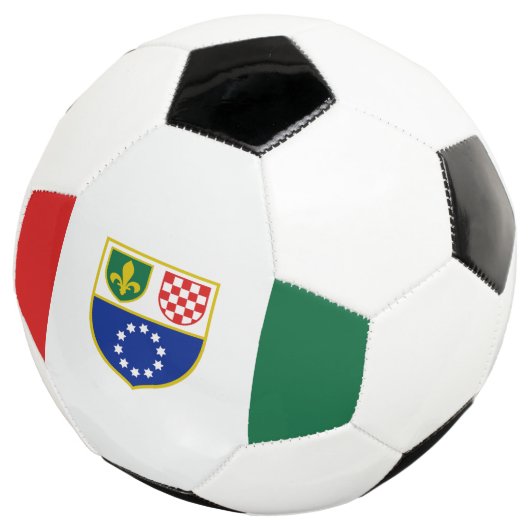 Drapeau de la Fédération de Bosnie (3/4)