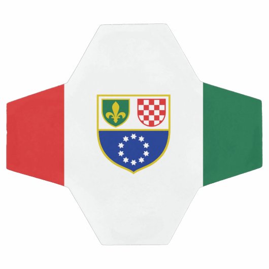 Drapeau de la Fédération de Bosnie (Plat)