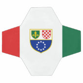 Drapeau de la Fédération de Bosnie-Herzégovine (Plat)