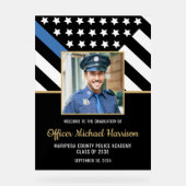 Drapeau de la fête de graduation de l'Académie de  (Recto)