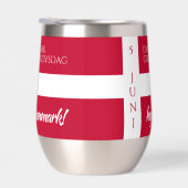 Drapeau de la fête nationale danoise Danmark Grund (Droite)