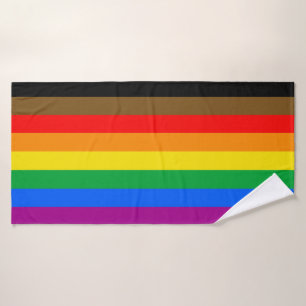Drapeau de la fierté arc-en-ciel de Philly