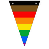 Drapeau de la fierté arc-en-ciel de Philly (Premier drapeau)