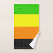 Drapeau de la Fierté Aromantique (Serviette à main)