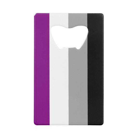Drapeau de la fierté asexuelle (Devant)