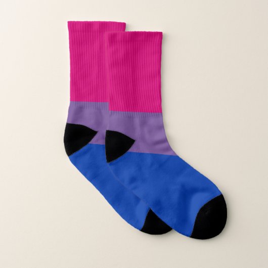 Drapeau de la fierté bisexuelle (Paire)