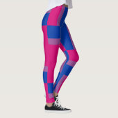 Drapeau de la fierté bisexuelle Leggings inspirés (Droite)