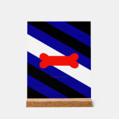 Drapeau de la fierté de jeu de chiots de SlipperyJ (Recto)