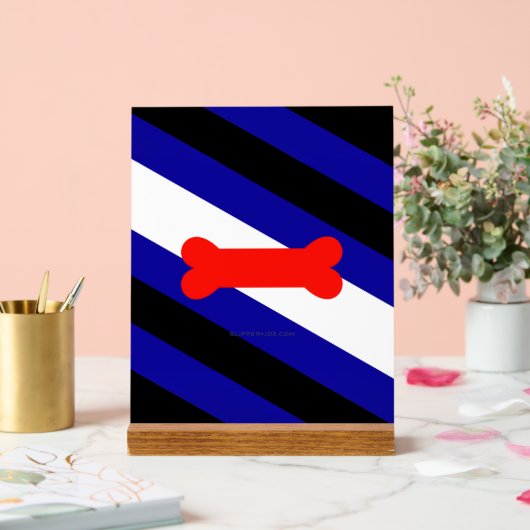 Drapeau de la fierté de jeu de chiots de SlipperyJ (Mariage)