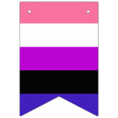 Drapeau de la fierté de la fluidité du genre (Premier drapeau)