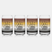 drapeau de la fierté de l'ours de SlipperyJoe's te (Recto)