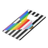 Drapeau de la fierté de progrès d'allié (Devant Angle)