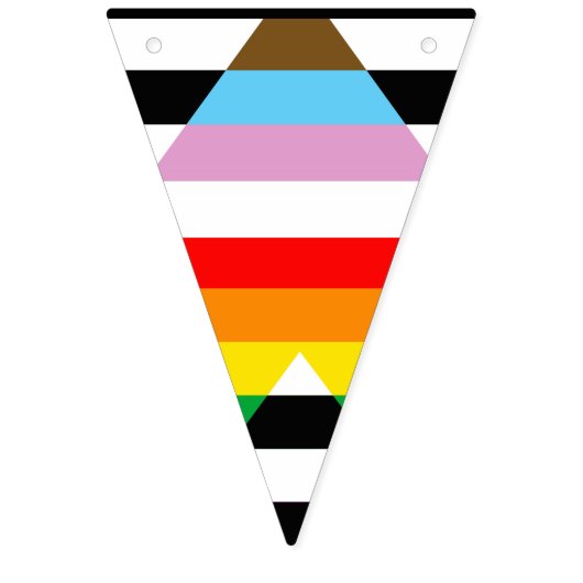 Drapeau de la fierté de progrès d'allié (Deuxième drapeau)