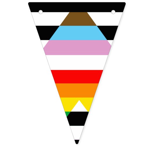 Drapeau de la fierté de progrès d'allié (Premier drapeau)