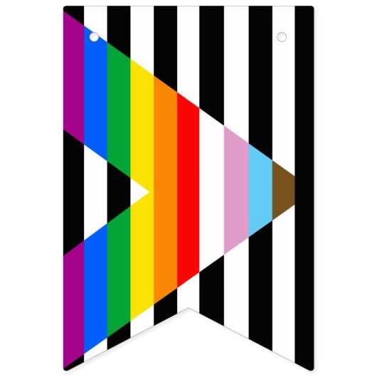 Drapeau de la fierté de progrès d'allié (Deuxième drapeau)