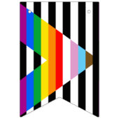 Drapeau de la fierté de progrès d'allié (Premier drapeau)