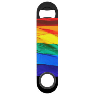 Drapeau de la fierté gay de SlipperyJoe's flottant