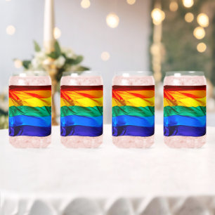 Drapeau de la fierté gay de SlipperyJoe's flottant