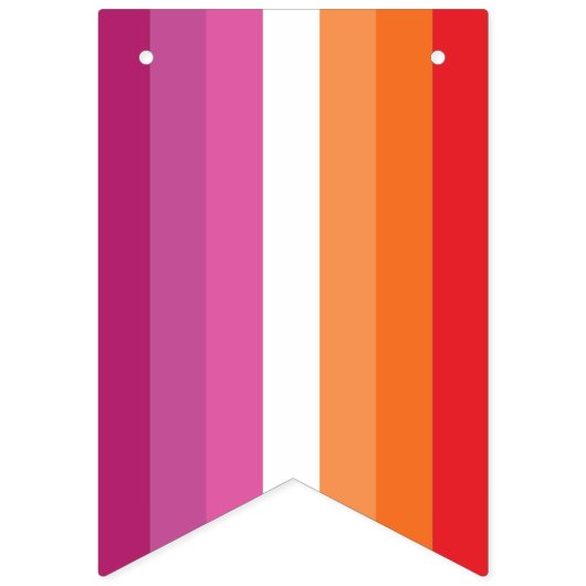 Drapeau de la fierté lesbienne (Deuxième drapeau)