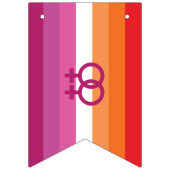 Drapeau de la fierté lesbienne WLW (Troisième drapeau)