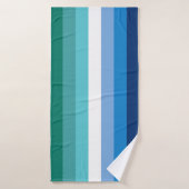 Drapeau de la fierté masculine gay (Serviette de bain)