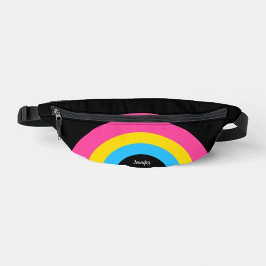 Drapeau de la fierté Pansexual Arc-en-ciel Personn (Recto)