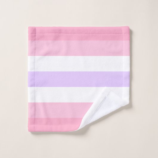Drapeau de la fierté pomosexuelle (Gant de toilette)
