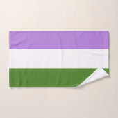 Drapeau de la fierté queer (Serviette à main)