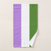 Drapeau de la fierté queer (Serviette à main)