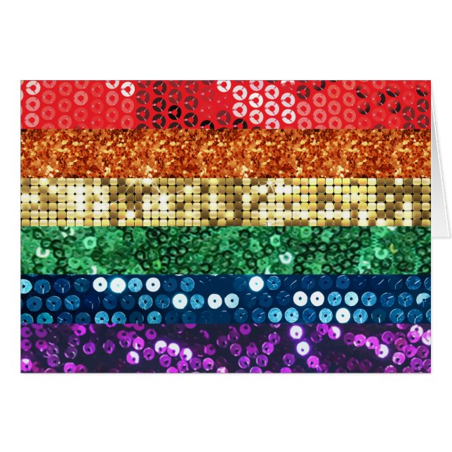drapeau de la fierté séquentielle (Devant horizontal)
