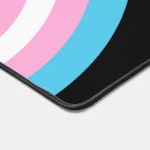 Drapeau de la fierté transgenre cool Monogramme ar (Coin)