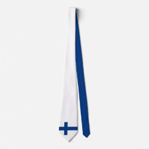 Drapeau de la Finlande Cravate