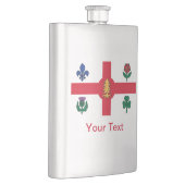 Drapeau de la Fiole de Montréal (Québec) (Droite)