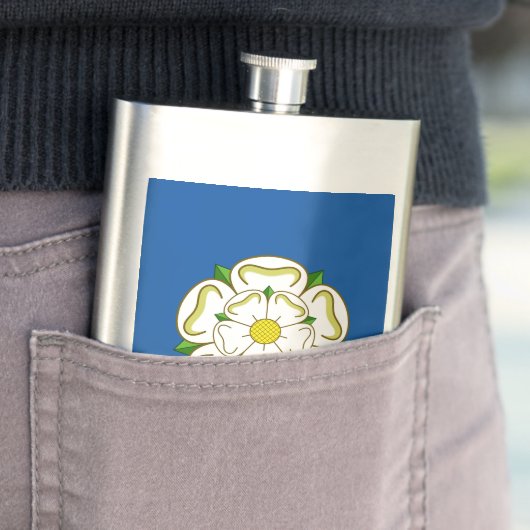 Drapeau de la fiole du Yorkshire (En situation)